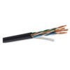 Bobina UTP CAT6 para exterior - 4 pares, 23 AWG, bobina de 305 mts, 100  cobre, condumex 667666-45, color negro