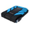 Disco Duro Externo ADATA AHD710P-2TU31-CBL - 2 TB, USB 3.1, 2.5 pulgadas, Azul