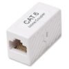 504751 Cople RJ45-RJ45 CAT6 - Modular, color Blanco, Para uso con cable de Par Trenzado sin Blindar (UTP) Cat6