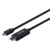 153232 Cable Mini Display Port Macho a HDMI Macho - 1080p, longitud 1.8 m, color negro