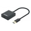 153690 Convertidor USB 3.2 Gen 1 Tipo-A Macho a HDMI Hembra - 1080p 60Hz, Negro