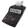 Calculadora Sumadora Nextep NE-195 con Impresora 2 colores  con 12 Dígitos - 35 teclas medidas 17cm por 24 cm utiliza rollos de tinta IR-40T