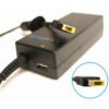 Adaptador OTAC-E77 para Computadora Portátil 20V/4.5AH Cuadrada + USB Marca OvalTech -