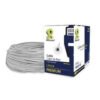Bobina UTP - CAT6, 100 m, Interior, Gris, CCA, BROBOTIX 062410