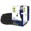 Bobina UTP - Exterior, Doble Forro, BROBOTIX 171100, 305 m, Negro, Exterior, Cat6, CCA