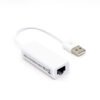 CONVERTIDOR BROBOTIX USB V2.0 A RJ45 - USB, RJ-45, Macho-Hembra, Blanco, 12 cm