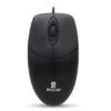 Mouse Básico USB BROBOTIX 497202 - Negro, 3 Botones, Alámbrico, Óptico