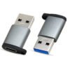 Adaptador USB V3.0 Tipo A Macho - a Tipo C Hembra BROBOTIX 6000342