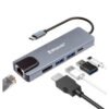 DOCKING STATION  5 EN 1: USB V3.0 TIPO C A HDMI - 2 PUERTOS USB V3.0, USB TIPO C, RJ45 GIGABIT, BROBOTIX 6000694