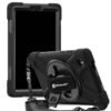 FUNDA PROTECTOR C/CORREA - USO RUDO, GIRO 360º, P/SAMSUNG GALAXY A11 8.7 PULGADAS, C/MICA, X130/X133, BROBOTIX, 406924