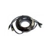SAXXON WB0110C- Cable de 10 Metros Armado para Video y Energia/ Para Camaras Hasta 8 Megapixeles/ con Conectores BNC y de Energía -