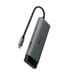 Hub USB tipo C 7 en 1 (UH7020C) Conector 1*USB tipo C - 7 puertos, Interfaz de vídeo 1*HDMI 4K a 60 Hz