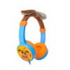AUDIFONOS ON-EAR ALAMBRICOS KIDS VOLUMEN SEGURO A 95DB 3.5 MML SALIDA AUDIO 3.5MML HIPOALARGENICO NO TOXICO PUPPY AZUL -