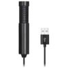 Micrófono Mini para PC BROBOTIX 651596 - 100Hz – 16KHz, 1.5 m, 7 cm, Negro