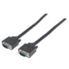 311748 Cable SVGA HD15 macho a HD15 macho - de 3.0m Color Negro, Completamente blindado para reducir la interferencia EMI.