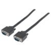 312721 Cable para monitor SVGA HD 15 macho a HD 15 macho - Longitud 4.5 m, Color Negro.