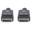 306935 Cable DisplayPort Macho a DisplayPort Macho - Blindado, Negro, 1 m; Resolucion 4K a 60Hz,