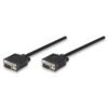 371377 CABLE MONITOR SVGA 8MM HD15M-M Longitud 11.0M - Color Negro.