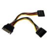 CABLE SATA P/CORRIENTE DOBLE A.6 -