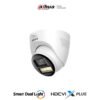 Cámara DAHUA  HAC-HDW1200TQ-IL-T - cámara domo de 2 megapíxeles, HDCVI Xplus, iluminador dual inteligente, audio bidireccional, apertura de 111°, iluminació