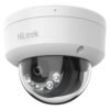 HiLook Series / Domo IP de 2 Megapixel (1080p) / Lente 2.8 mm / 30 mts IR / Micrófono Integrado / Exterior IP67 / PoE -