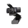 Webcam LOGITECH C920s - 720p, Vídeo Full HD 1080p más Rápido y Fluido, Videoconferencias HD 720p, Audio Estéreo Natural (Dos Micrófonos)