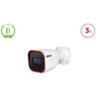 Camara bala AHD (3K) 5 MP(AHD/TVI) - 4 MP(AHD/TVI/VCI), 700 TVL (CVBS), Lente fijo 2.8mm (99°), IR hasta 20 mts, microfono, WDR, CoC, IP67