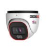 Cámara domo IP 4MP - Lente 2.8-12 mm (89-31°), de dia detecta hasta 64 a 180mts/Reconoce: 13 a 38 mts/Idetifica: 6 a 19 mts, IR 40 mts, microfono, IP67