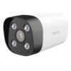 Camara formato bala con lente optico de 4MP (2560 * 1440) de alto rendimiento en interiores y exteriores - permite uso de NVR y monitoreo mediante app.