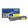 Tóner Brother Valor TN635XXLY amarillo - rendimiento aproximado 6, 500 páginas, compatible solo con MFCL8730CDW