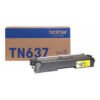Tóner Brother Valor TN637Y amarillo - rendimiento aproximado 10, 000 páginas, compatible con HLL8570CDW, MFCL8730CDW, MFCL8970CDW