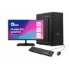 Kit PC Office - monitor 22, regulador QIAN, gabinete QIAN Mat 01/ PSU 500W. Mouse y teclado