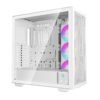 Gabinete Deepcool R-MORPHEUS - Compatibilidad: ATX; E-ATX, GPU de hasta 480mm. Incluye 3 ventiladores ARGB de 140mm. Capacidad 9 ventiladores de 120mm o 140