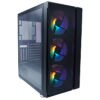 Gabinete Gaming Tokyo - EVOTEC EV-1021, 3 ventiladores incluidos, USB 3.0