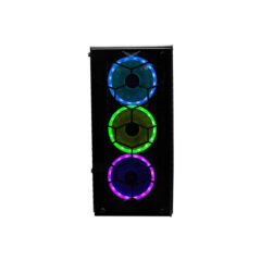 Gabinete Gaming Naceb Technology HYDRA Crystal Case NA-0602 - ATX, Negro