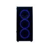 Gabinete Gaming Naceb Technology PLAYER Crystal Case NA-0603 - Full ATX, Negro