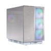 NACEB GABINETE GAMER Full ATX - ATX, MITX, IT ALUMINIO Y CRISTAL TEMPLADO 3 Frontales, 1 Posterior ARGB USB 3.0 x2, USB C x1 HD Audio / Micrófono x1 NA-0640