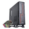 Gabinete Oficina Keelan Slim ITX Stylos con fuente de poder 550W STGAKL1B -