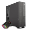 Gabinete Oficina Mince Slim ITX Stylos con fuente de poder 550W STGAMN1B -