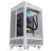 Gabinete Thermaltake Tower 100 Snow -   con Ventana RGB, Mini-Tower, Mini-ITX, USB 3.0, sin Fuente