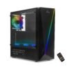 YEYIAN GABINETE GAMING CRESCENT MASTER MEDIA TORRE ATX MICRO Y MINI ATX - COMPE CON FUENTE ATX, GPU 325 MM INC 3 VENTS GRAN FLUJO - SKU: YCH-LAR7-01BK