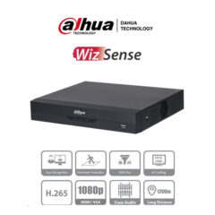 DAHUA XVR5104HS-4KL-I3 - DVR 4k de 4 Canales y 4 IP o hasta 8 IP.WizS - H.265+, 1 canal para reconocimiento facial, SDM+. sata 10TB no inluye