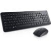 Kit Teclado y Mouse DELL 580-AKCU - Español, Negro, 1000 PPP