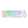 Combo  Redragon K552WRGB-BA-SP - Juego, Blanco