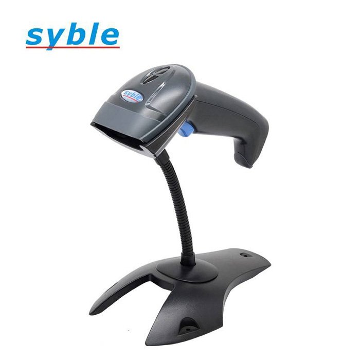 Lector de Código de Barras SYBLE 6258 - 2D, USB, incluye base