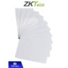ZKTECO IDCARDNN - Paquete de 10 Tarjetas ID con Frecuencia de 125 kHz - 1 mm de Grosor, Sin Folio Impreso