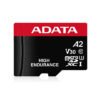 Micro Secure Digital ADATA HIGH ENDURANCE (alta durabilidad) microSDXC UHS-I U3 - SD6.0 Clase 10, V30 64GB Clase 10 (A2), Velocidad de lectura / escritura
