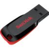 Memoria USB SanDisk Cruzer Blade Z50 - 16GB, USB 2.0, Negro.