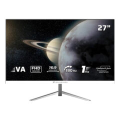 Monitor Gaming plano 27 Pulgadas 180hz: TITÁN MTG27Y Balam Rush FreeSync/G-Sync Adaptativo -