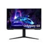 Monitor Samsung Gaming Odyssey G3 - 24 pulgadas, FHD, Panel Flat, con pantalla giratoria, color negro, 180Hz, 1ms